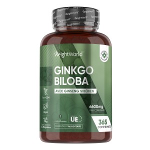 Ginkgo Biloba et Ginseng Sibérien