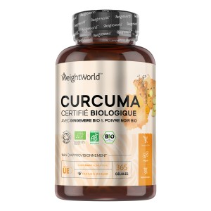 Curcuma Bio au Poivre Noir & Gingembre