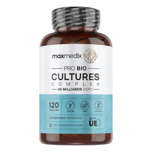 maxmedix Bio Cultures Complex 120 Capsules