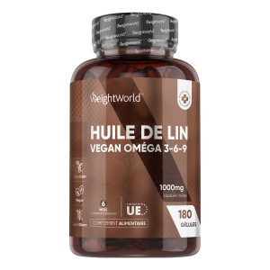 Huile de Lin en Capsules Molles