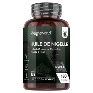 Huile de Graines de Cumin Noir pressée à froid