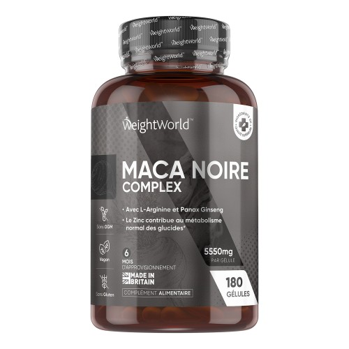 Racine de Maca Noire 5550mg