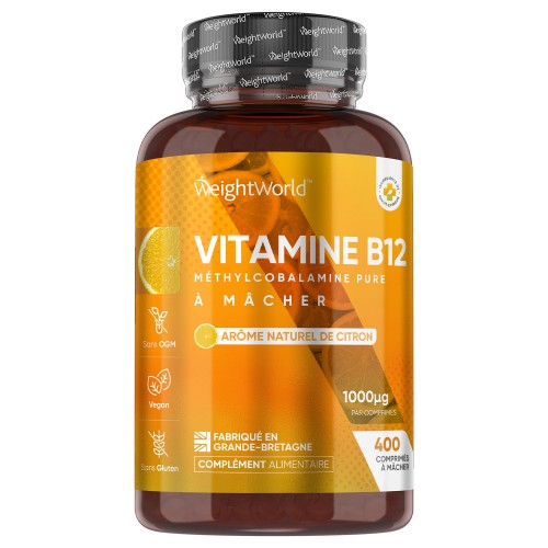 Vitamine B12 en comprimés à mâcher