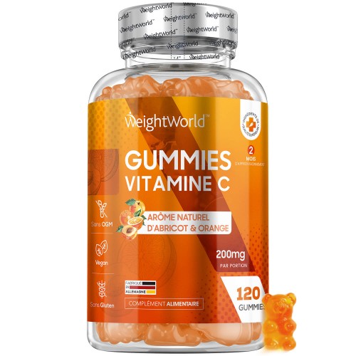 Vitamine C + Zinc en Gummies