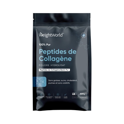 Peptides de Collagène Hydrolysé en Poudre 500 g